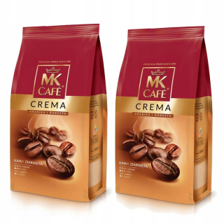 Zrnková káva -  Káva MK Cafe Crema Grain 1kg x 2ks
