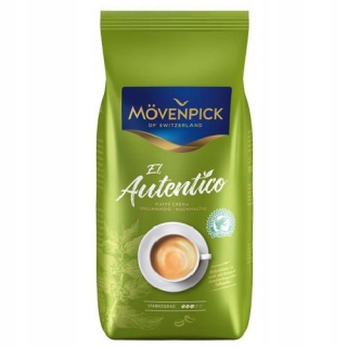 Zrnková káva -  Káva Movenpick El Autentico Caffe Crema 1 kg zrnková