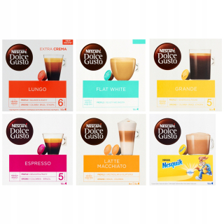 Kávové kapsule - Káva Nescafe Dolce Gusto SET MIX 96 kapsúl