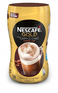 Cappuccino - Kapučíno - Káva NESCAFE GOLD CAPPUCCINO CREAM z Nemecka