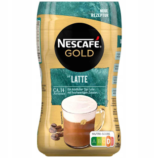 Cappuccino - Kapučíno - NESCAFE GOLD LATTE Káva z Nemecka