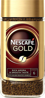 Instantná káva -  Káva NESCAFE GOLD RISH & SMOPHLOST 100G