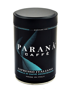 Káva bez kofeínu -  PARANA Espresso Italiano bez kofeínu