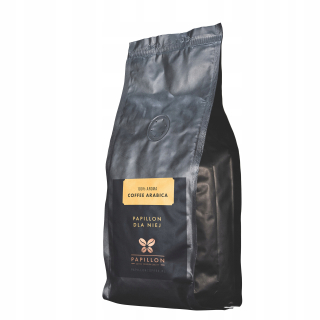 Zrnková káva -  Papillonová káva pre jej zrná 100% Arabica 0,5 kg