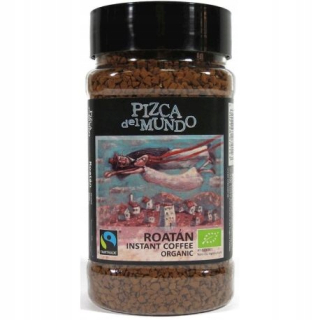 Instantná káva -  Káva Roatan Instant Arabský Robusta Bio 100g