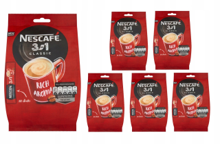 Instantná káva - NESCAFE ROZPUSTNÁ KÁVA 3v1 SÁČKY 10x17g x 6