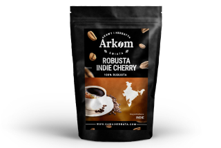 Zrnková káva - Káva Robusta India Cherry 1KG