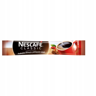 Instantná káva - Rozpustná Káva 100 NESCAFE CLASSIC 2G VACHETY