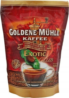 Instantná káva - Exotická instantná káva Gold Muhle 500g