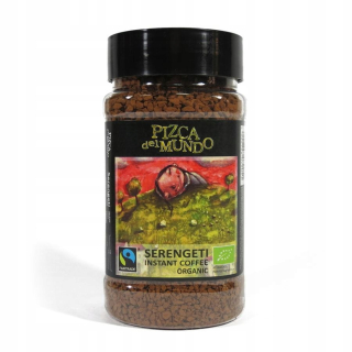 Instantná káva -  Rozpustná kaviareň Seregeti (Robusta) BIO FT 100G