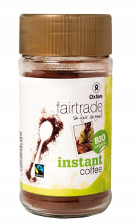 Instantná káva -  Rozpustná káva Tanzánia Fair Trade Bio 100 g o
