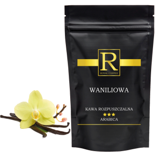 Instantná káva -  Vanilka Rozpustná káva - 250g