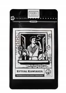Káva mletá - Káva Rituálna Coffee Cuff Arabský Robusta 250g Mielona