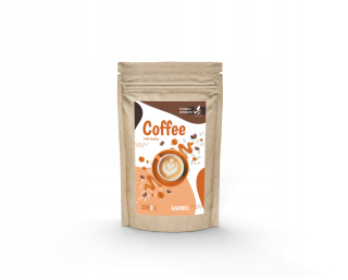 Instantná káva - Diétna káva SUPERFOOD 0 KCAL s príchuťou karamelu