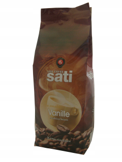 Zrnková káva -  Káva sati vanilka 500g - vanilka zrna
