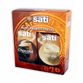 Káva mletá -  Čokoláda a Vanilla Sati Coffee 2x250g (41)