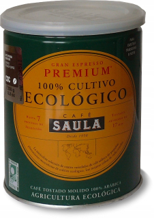 Káva mletá - Saula Gran Espresso Premium Ecologico 250g