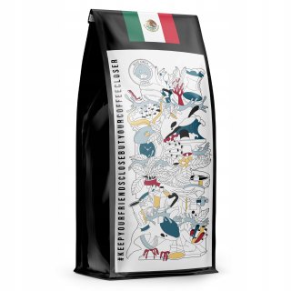 Zrnková káva -  Špeciálna káva 1 KG MEXICO čerstvo pražená