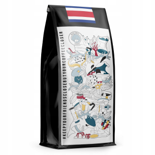 Zrnková káva -  Špeciálna káva 1 kg čerstvo praženej COSTA RICA