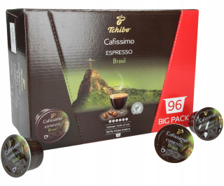 Kávové kapsule - Kapsuly Coffee Tchibo Brasil na kávovar 96ks