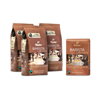 Zrnková káva -  Káva Tchibo Barista Caffe Crema 3kg + 0,5 kg kávy