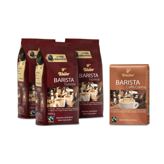 Zrnková káva -  Káva Tchibo Barista Espresso 3KG + 0,5 kg kávy