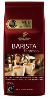 Zrnková káva -  Káva Tchibo Barista espresso Grainy 1 kg 1000 g