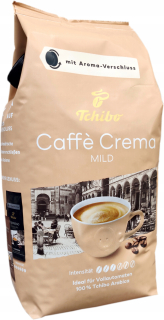 Zrnková káva - Káva Tchibo Caffe Crema Mierne 1kg Obilie - Promotion
