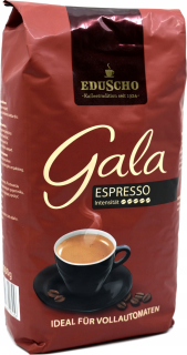 Zrnková káva -  Káva Tchibo Eduscho Gala Espresso 1kg zrnková