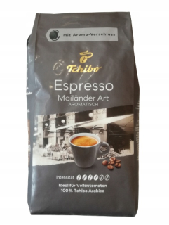 Zrnková káva -  Káva Tchibo Espresso Mayander Art 1kg Granist