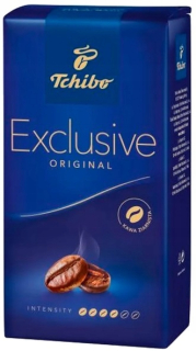 Zrnková káva -  Coffee Tchibo Exlusive Fazuľa Pečené 1000 g - 1KG