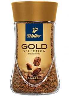 Instantná káva -  Coffee Tchibo Gold Selection Cafe Crema 180g