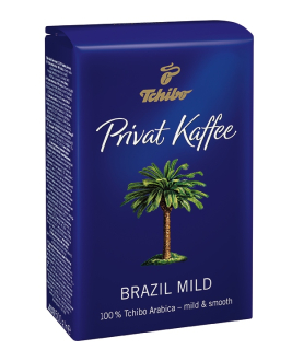 Zrnková káva - Káva Tchibo Privat Kaffee Brazília Mierne 500 g