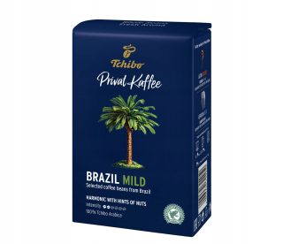 Zrnková káva - Káva Tchibo Privat Kaffee Brazília Mierne 500g
