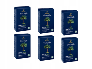 Zrnková káva - Káva Tchibo Privat Kaffee Brazília Mierne 6x 500g