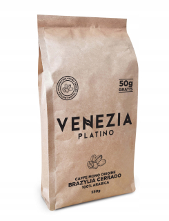 Zrnková káva - Káva Venezia Platino Fresh Brazília 100% Arabica
