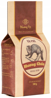 Káva mletá - Káva Vietnamská Mincia Ca Phe Weasel Blend 500g