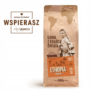 Zrnková káva -  Káva z okraja sveta MARTYNA ETIOPIA ZIARNISTA1KG
