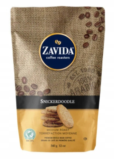 Zrnková káva - Káva Zavida o chuti sladkých sušienok 340g Roka