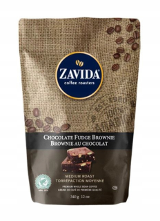 Zrnková káva - Príchuť na kávu ZAVIDA Chocolate Brownie 340g ROK