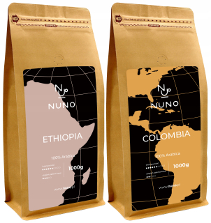 Zrnková káva -  KÁVOVÉ ZRNKY 2 kg ČERSTVÁ Arabica 72 hodín OD SPALENIA