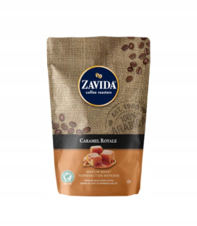 Zrnková káva - Zavida Coffee Caramel 907g zrnitý karamel NOVINKA