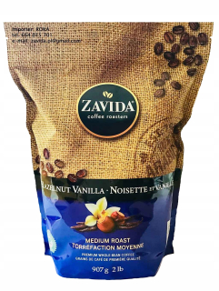 Zrnková káva - Káva Zavida Vandiovly NUT 907G + 40G ROKA
