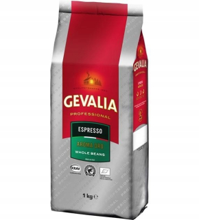 Káva mletá - Zrnitá káva 1 kg Gevalia Pro Espresso Aroma