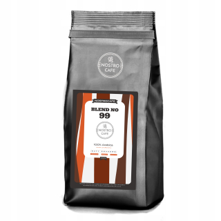 Zrnková káva -  Káva Beans 1kg Arabská zmes 99 Čerstvo pečené