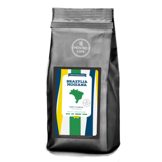 Zrnková káva -  Kávové zrná 1KG BRAZÍLIA MOGIANA čerstvo pražená