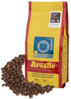 Zrnková káva - Káva zrnitý 250g Arcaffe Gorgona Arabica Rodution