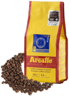 Zrnková káva - Káva zrna 250g Arcaffe Roma 100 Arabica