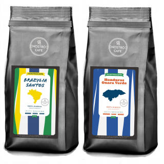 Zrnková káva -  Káva Beans 2kg Brazília Honduras Guara Verde