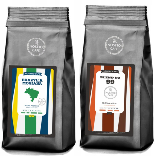 Zrnková káva -  Káva Beans 2kg Brazília Mogiena - Blend 99